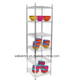 Ajustable de Metal 5 Tiers Cuarto de cocina Dish Storage Rack